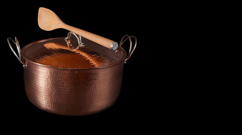 Sertodo Copper Copper Dutch Oven, 12 Quart