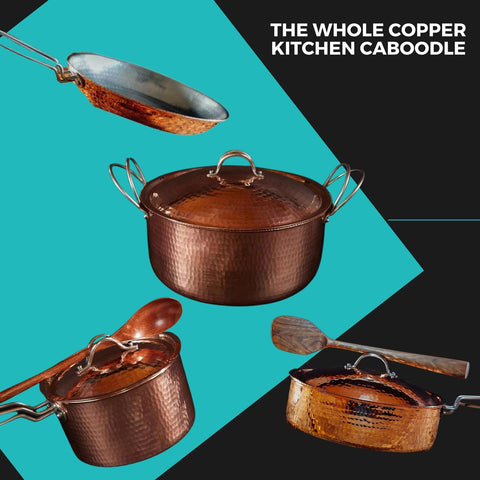 Whole Kitchen Copper Cookware Set