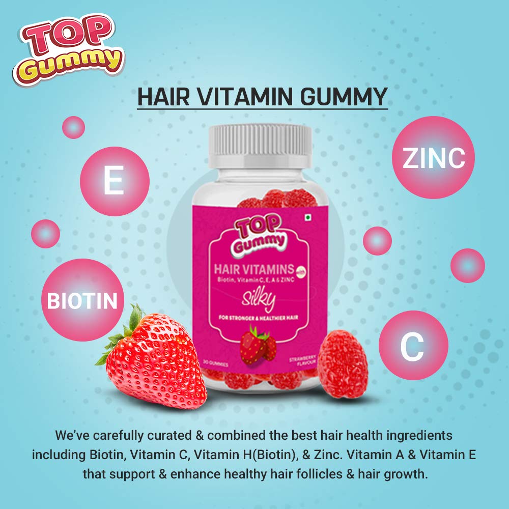 Power Gummies Hair Vitamin With Biotin Pack of 30 at Rs 250bottle in  Ahmedabad