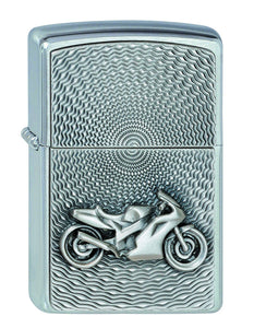 Zippo │ Motorbike Design Emblem Windproof Lighter