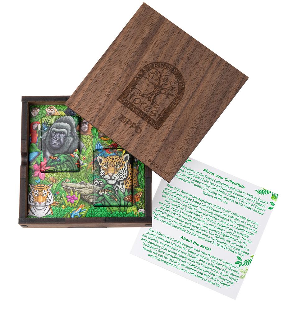 Zippo │ Mysteries of the Forest Gift Set 25th Anniversary Limited