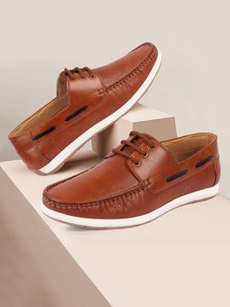 Blue And Brown Laced Men's Boat Shoes, Size: 6-10 at Rs 1400/pair in Delhi