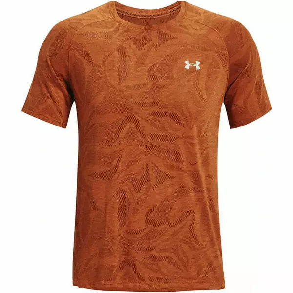 Orange Under Armour Tech Reflective T-Shirt