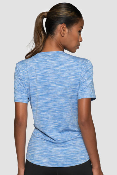 MONTIREX Women's Trail 2.0 T-Shirt - BLUE MULTI