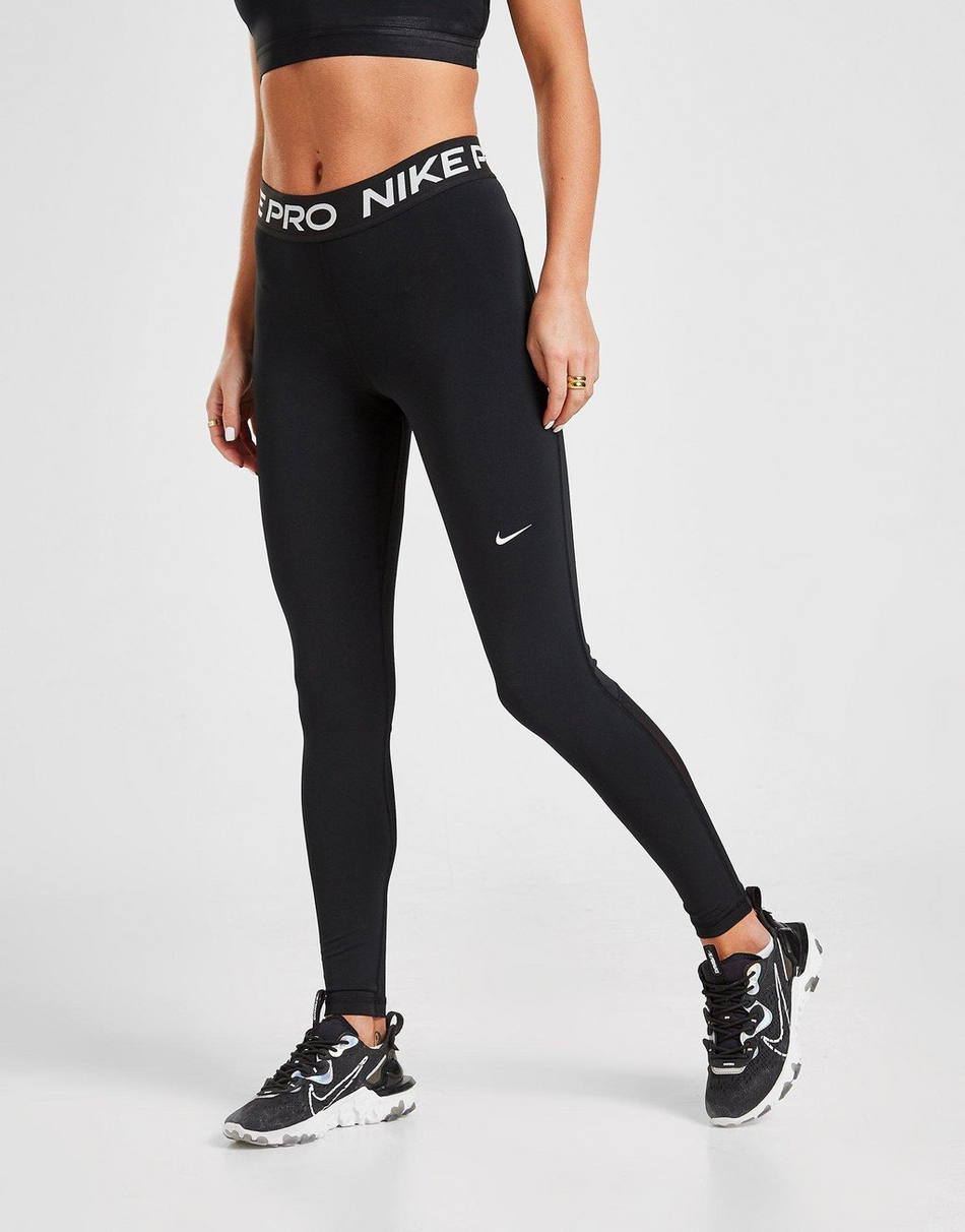 Nike, Pants & Jumpsuits, Nike Pro Thermal Drifit Hyperwarm Running Tights  In Neon Green Black Womens S