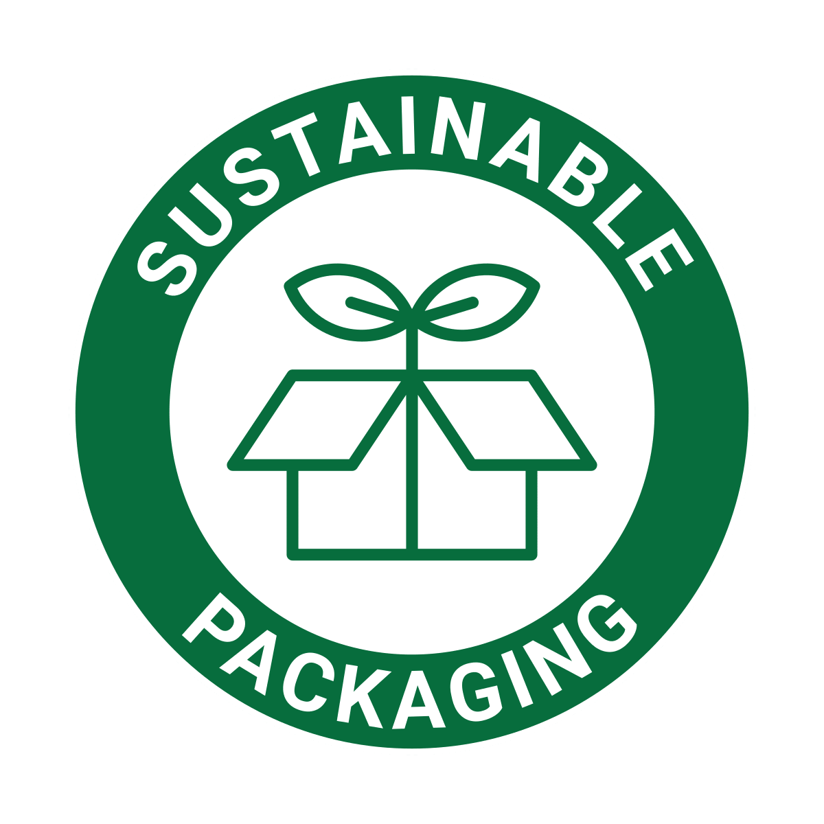 We use and reuse environmentally friendly packaging