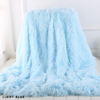 fur throw blanket, super soft blanket