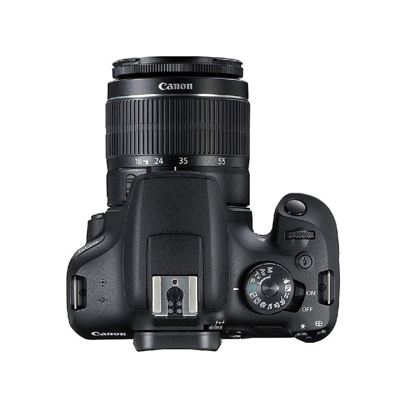 Câmera Digital Canon EOS 2000D kit (EFS 18-55mm DC III)PRETA