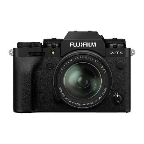 Câmera Fotográfica Fujifilm X-T4 e Lente 18-55mm Preta