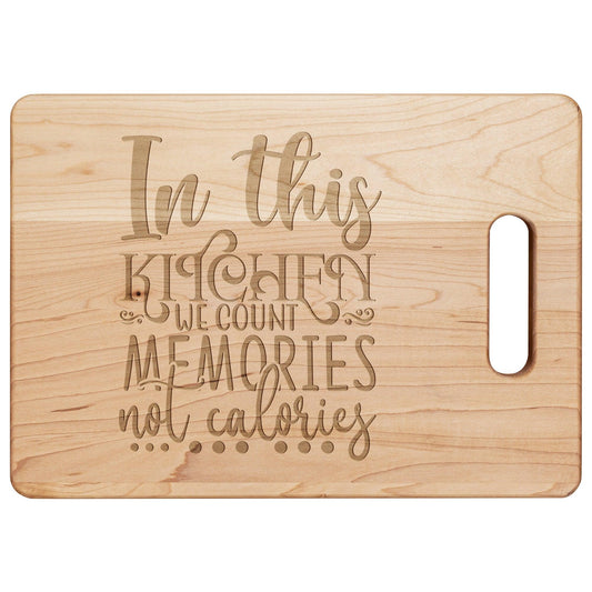 Mom's Kitchen • Love Served Daily Maple Cutting Board