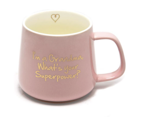 Pink Ceramics Grandma Coffee Mug