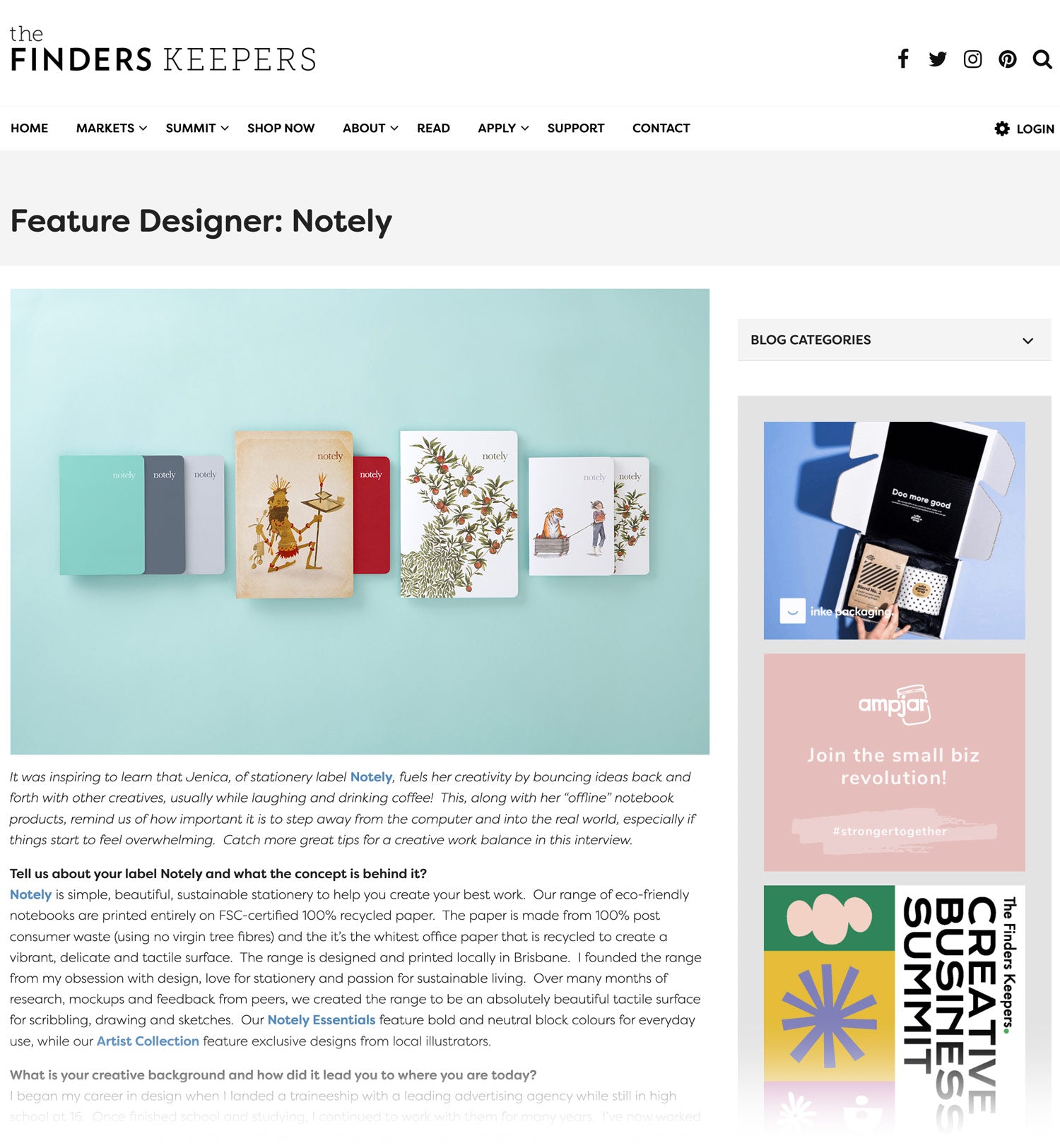 Notely Interview with The Finders Keepers