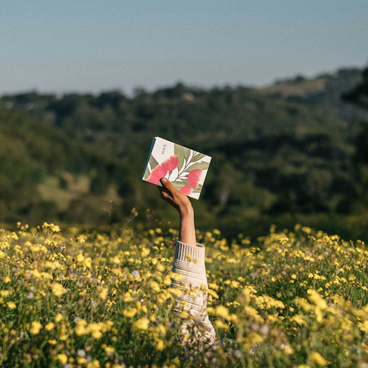 Notely Blossom Journal in Flower Fields