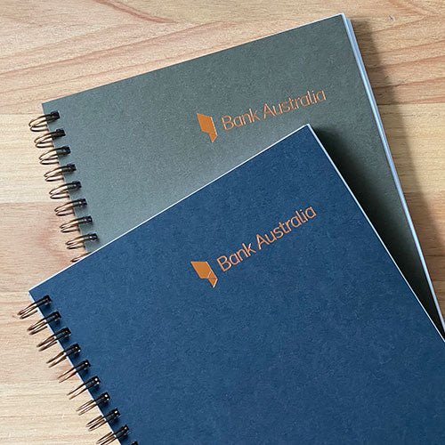 Custom sustainable notebooks for Bank Australia