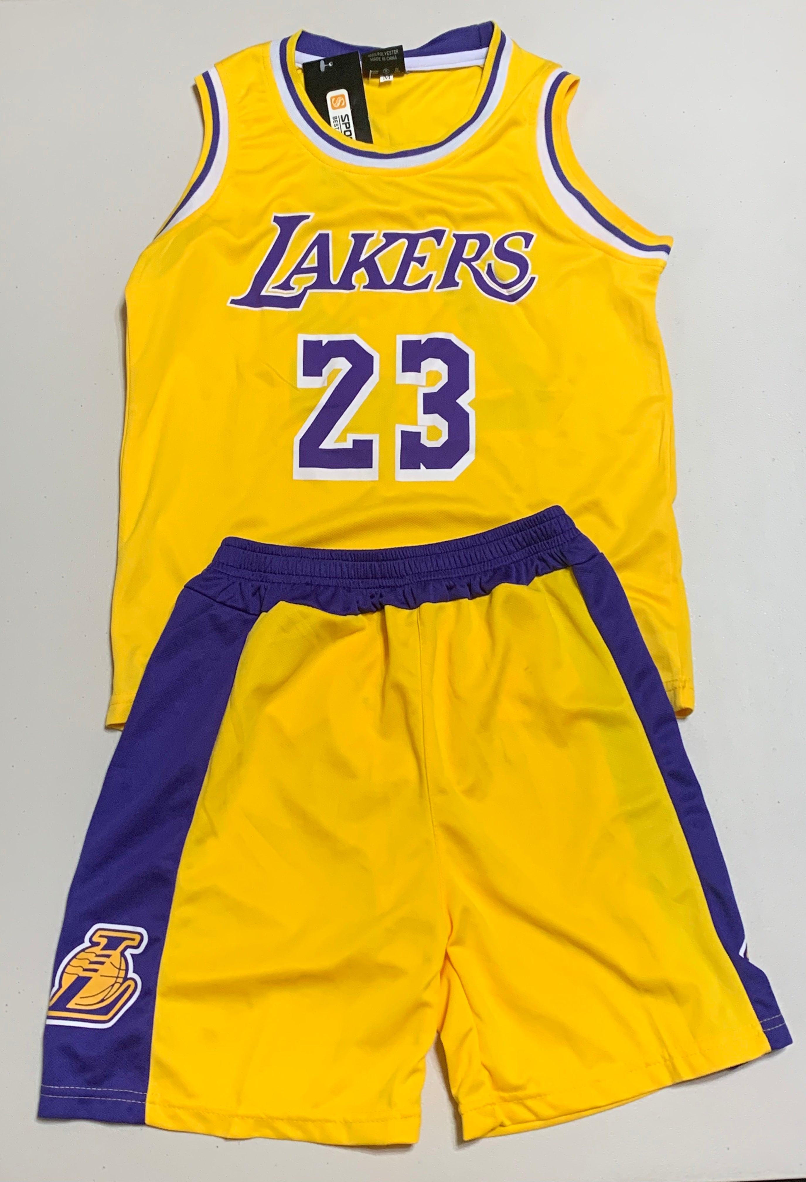 lakers yellow jersey