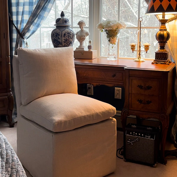 upholstered rolling chairs