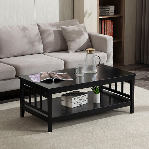 scandinavian wood coffee table