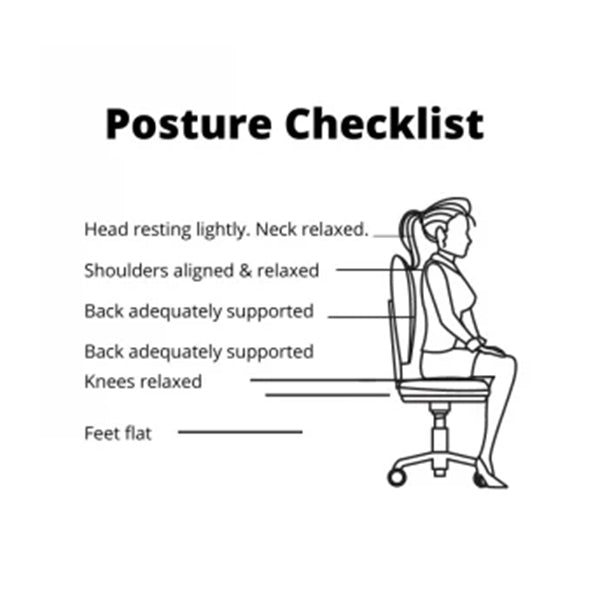 meditation posture checklist