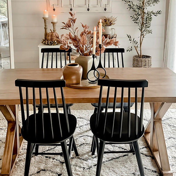 spindle dining room chairs