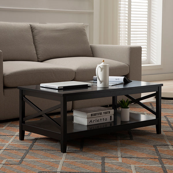 rectangular wood coffee tables