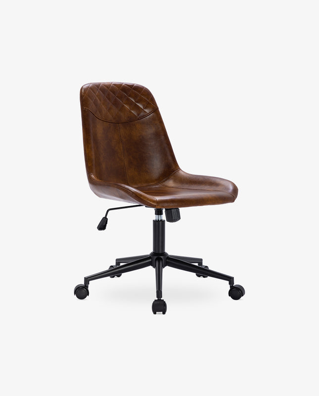 black and brown office chair