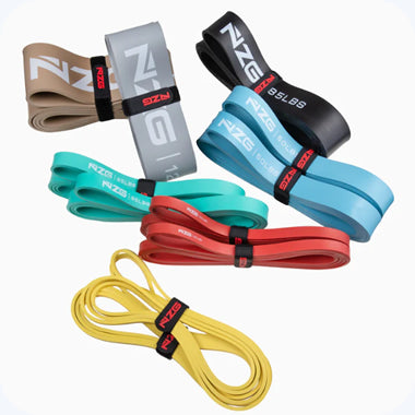 100% LATEX-FREE ORGANIC RUBBER POWER RESISTANCE BANDS