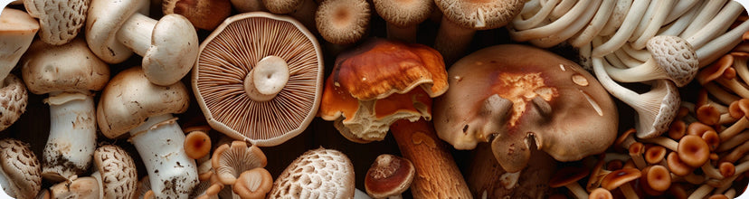 The power of Reishi, Shiitake, and Lion's Mane Mushrooms