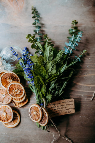 botanical bath bundle holiday gift