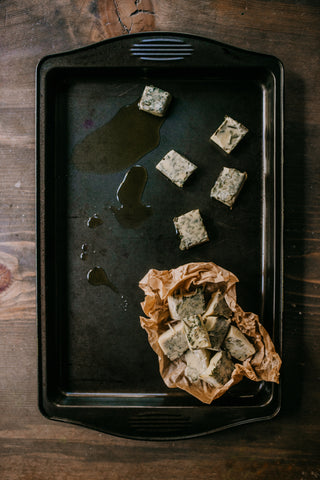 frozen herbs in oil or butter