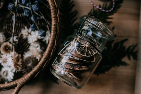 dehydrated dried citrus