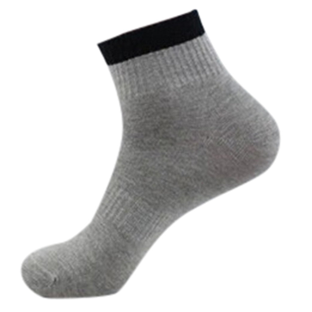 1Pair Mens Non Elastic 100% Pure Cotton Socks Comfort – sumbwear