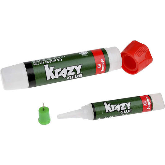 Krazy All Purpose Glue - 4 pack, 0.017 oz tubes