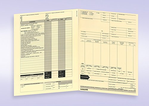 Import File Folders, Manila, 9½” X 11¾” with preprinted info. (100 Per Case)