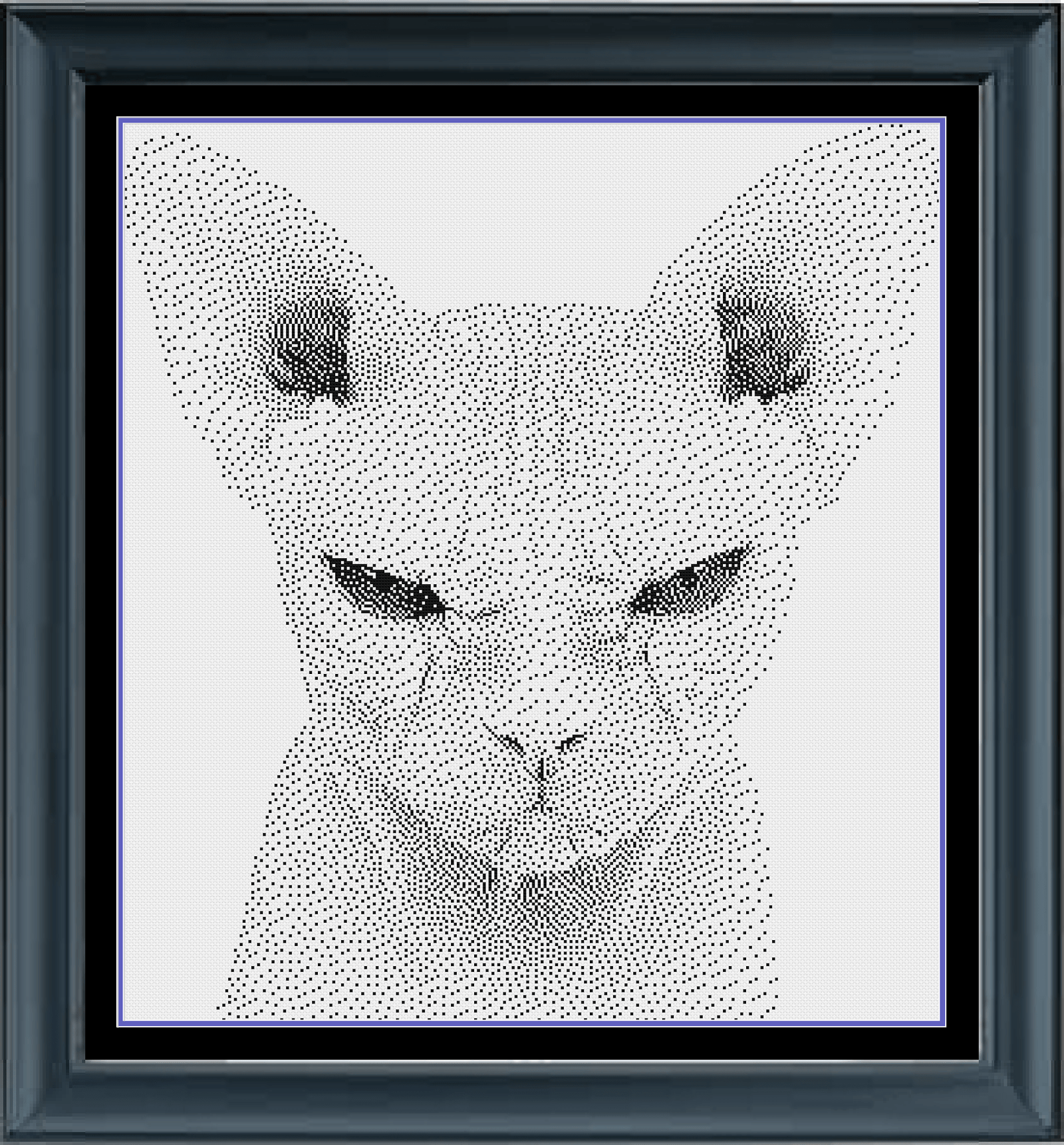 Zsa Zsa The Steampunk Cat cross stitch pattern