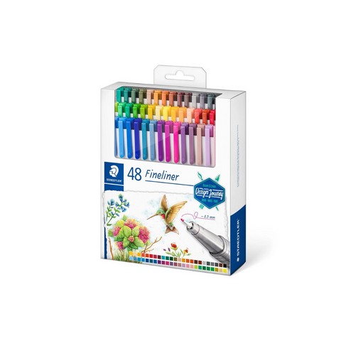 Staedtler TriPlus 334 C30P Fine Liner Pens in 30 Colours