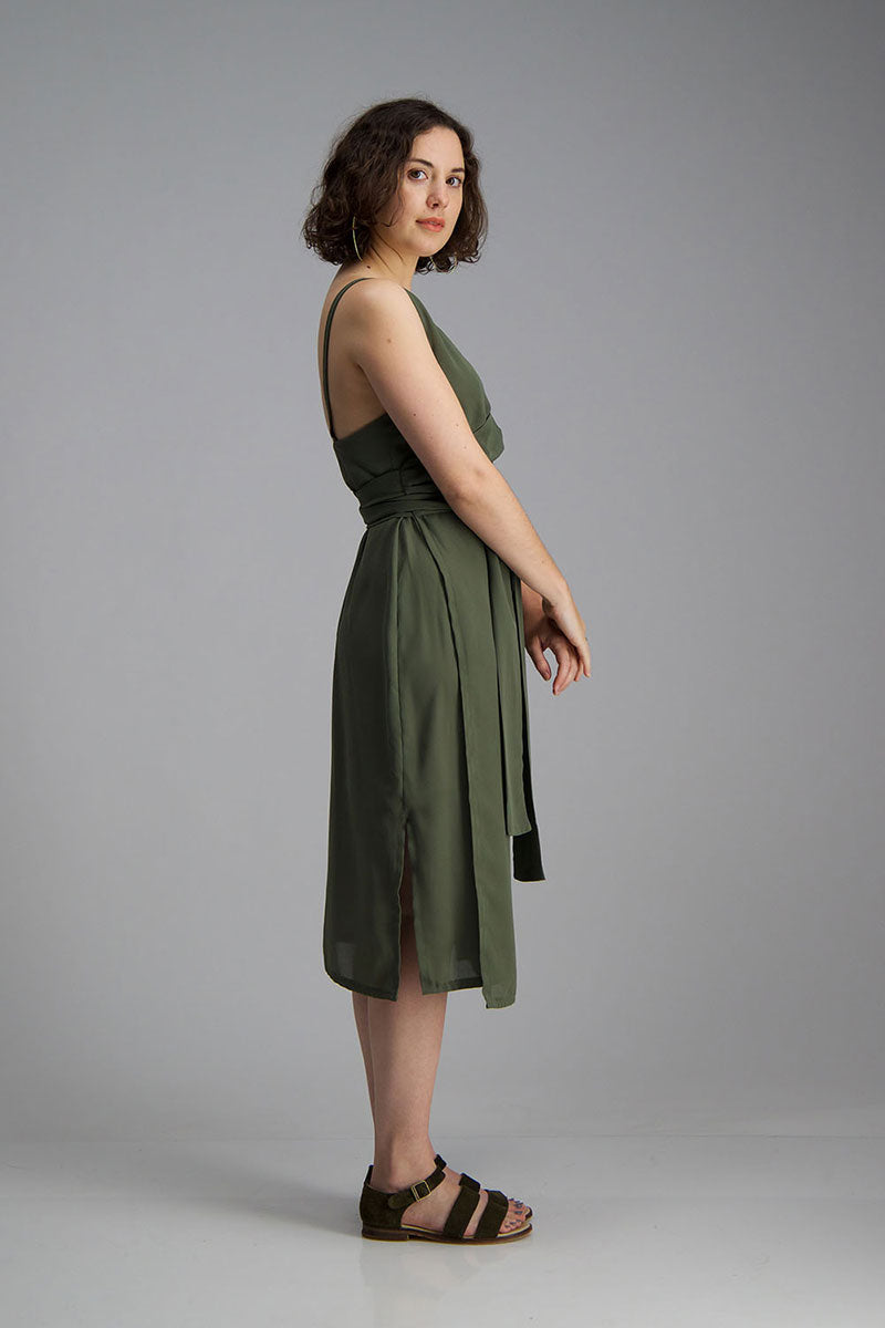 sparrow wrap dress