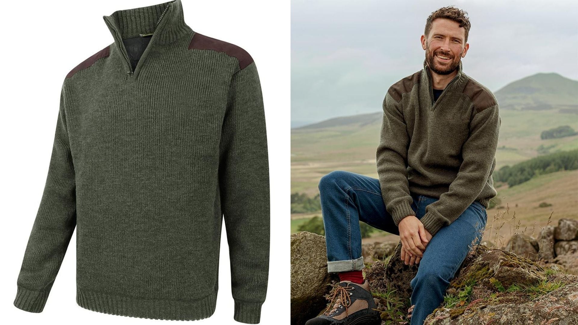 Hebrides Windstopper half-zip