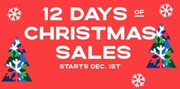 12 Daus of Christmas Sales Banner