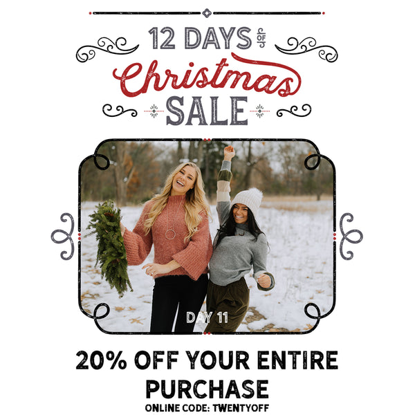 20% Off Your Entire Purchase!