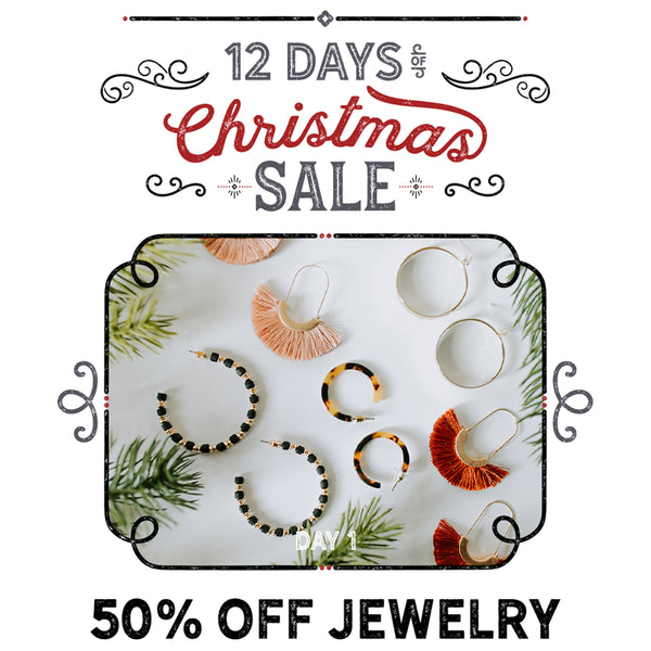 Paperdoll 12 Days of Christmas Sale: 50% Off Jewelry!