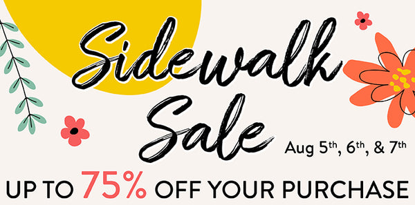 Paperdoll Boutique Sidewalk Sale Banner