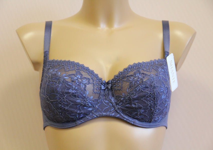 Blue color Half Bra, size 75D – Shante Lingerie