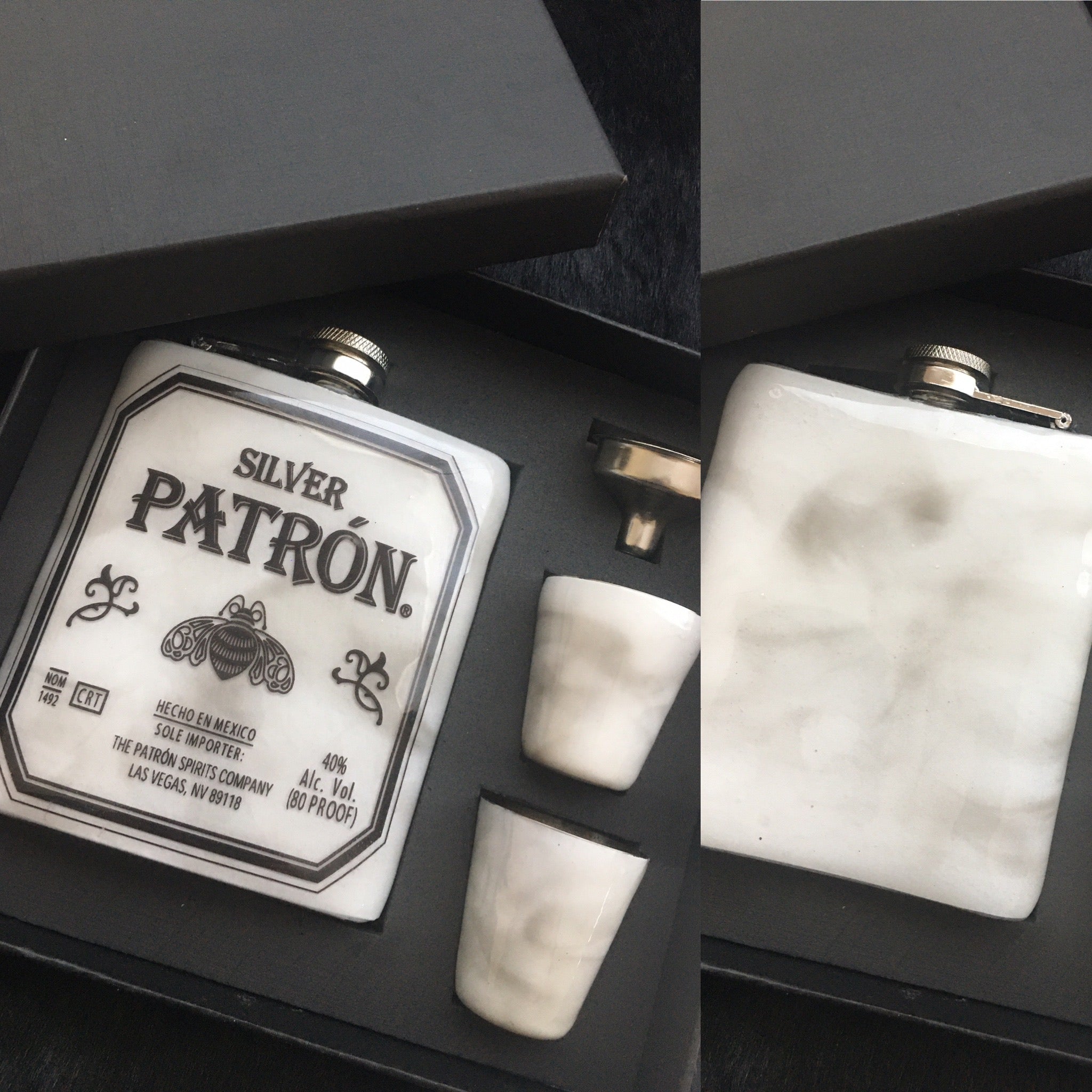 Smoke Patron Flask Set