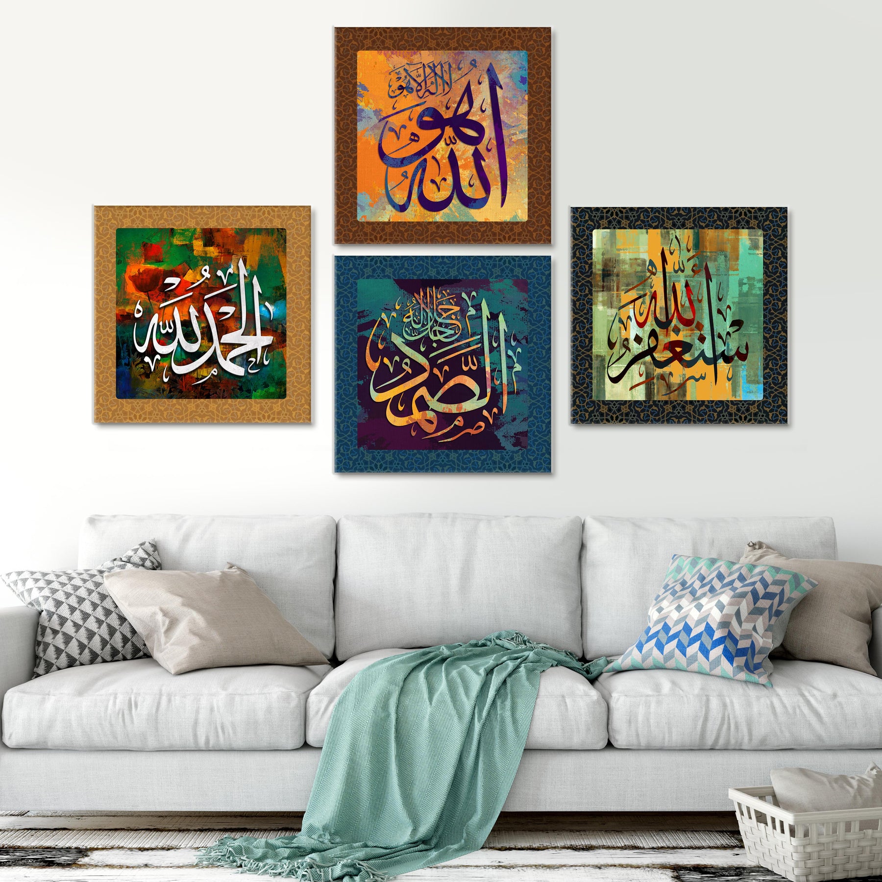 Mentahan Rp □ Apk : (RiZaCam)  Islamic art canvas, Islamic art, Canvas art