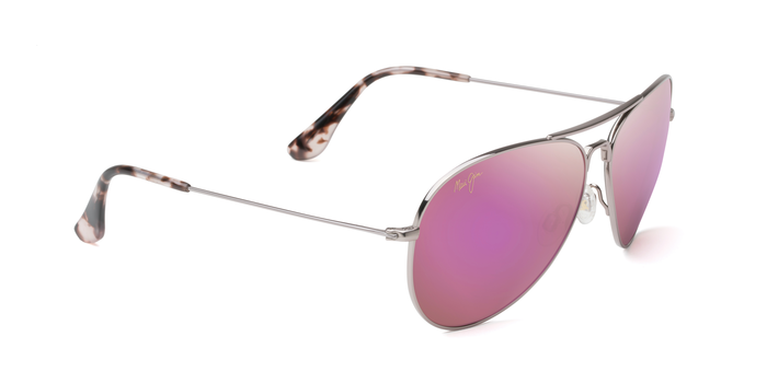 Maui Jim Mavericks 264 Maui Sunrise Polarized Lenses | Flight Sunglasses