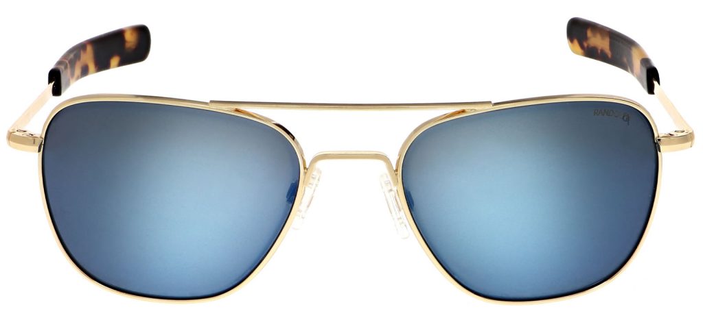 Randolph Aviator Sunglasses AF238 & AF239, Cobalt Light Blue Lenses ...
