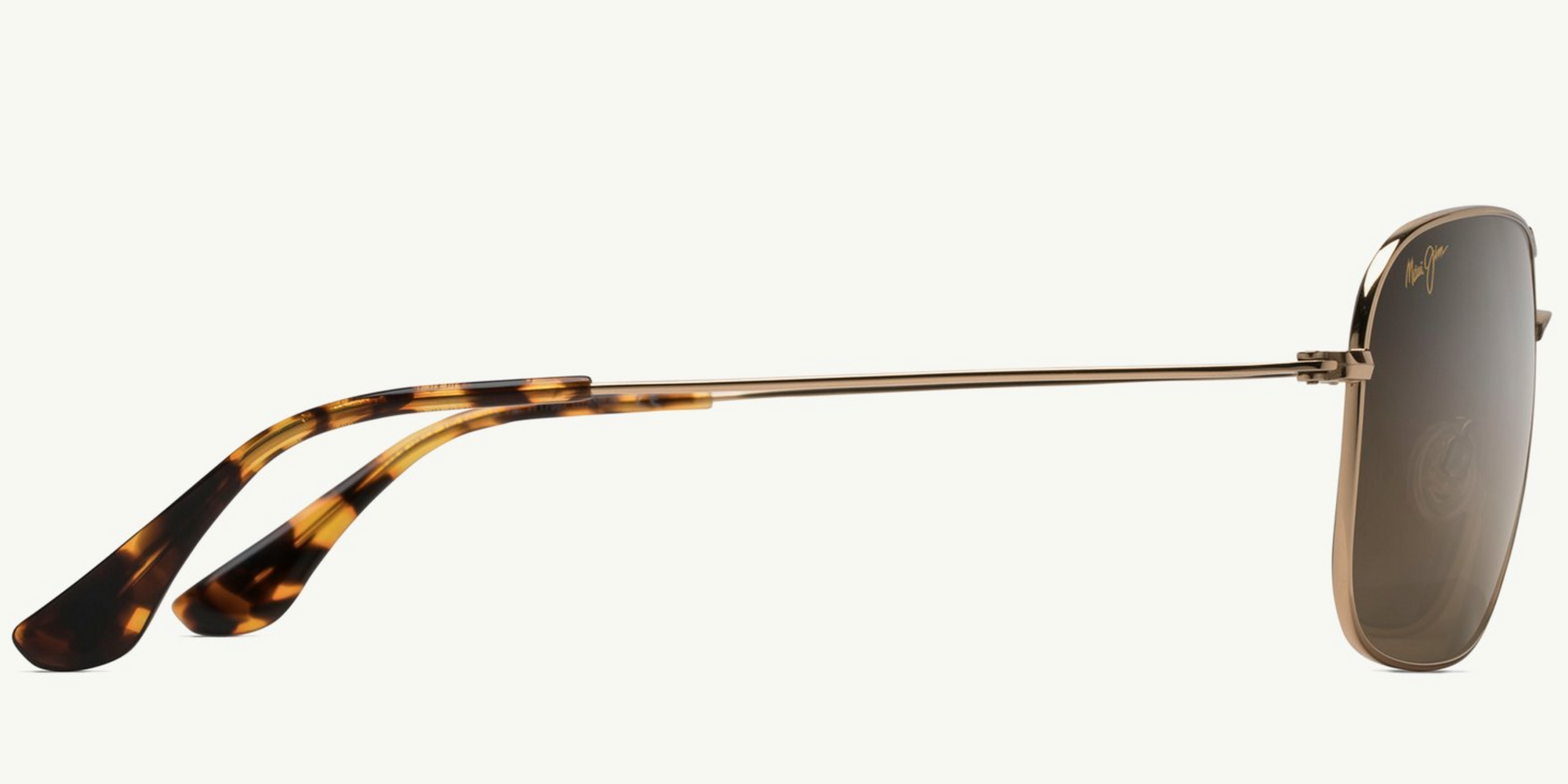 Maui Jim 773 Gold Polarized Bronze Lenses - Flight Sunglasses