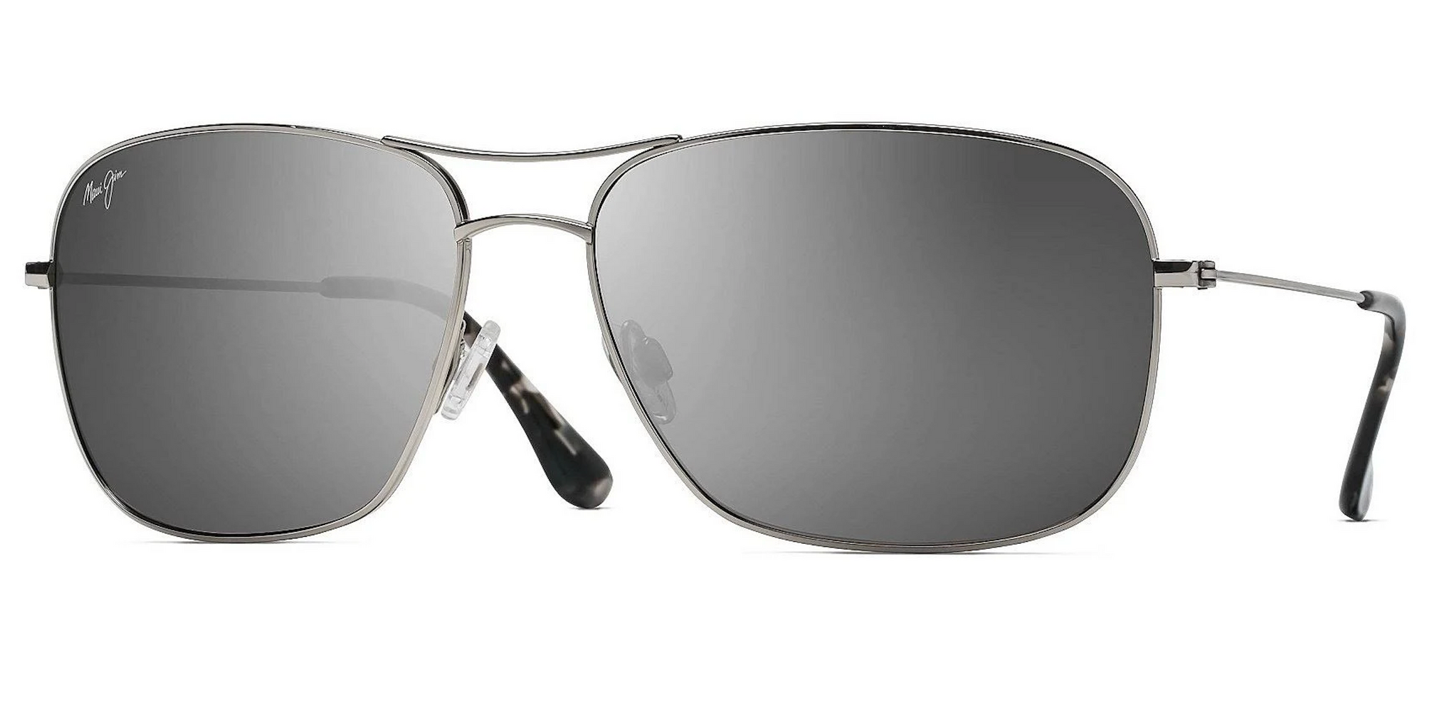 Maui Jim Breezeway 773 Silver with Polarized Neutral Lenses - Flight Sunglasses