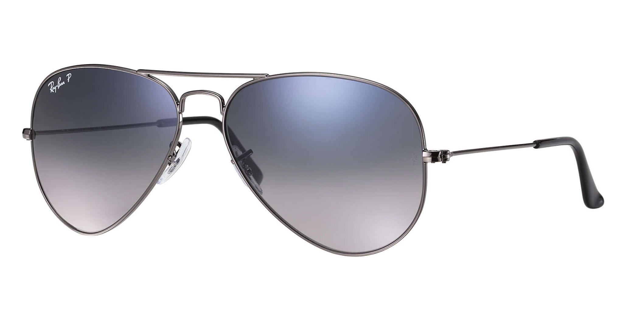 ray ban aviator gradient sunglasses