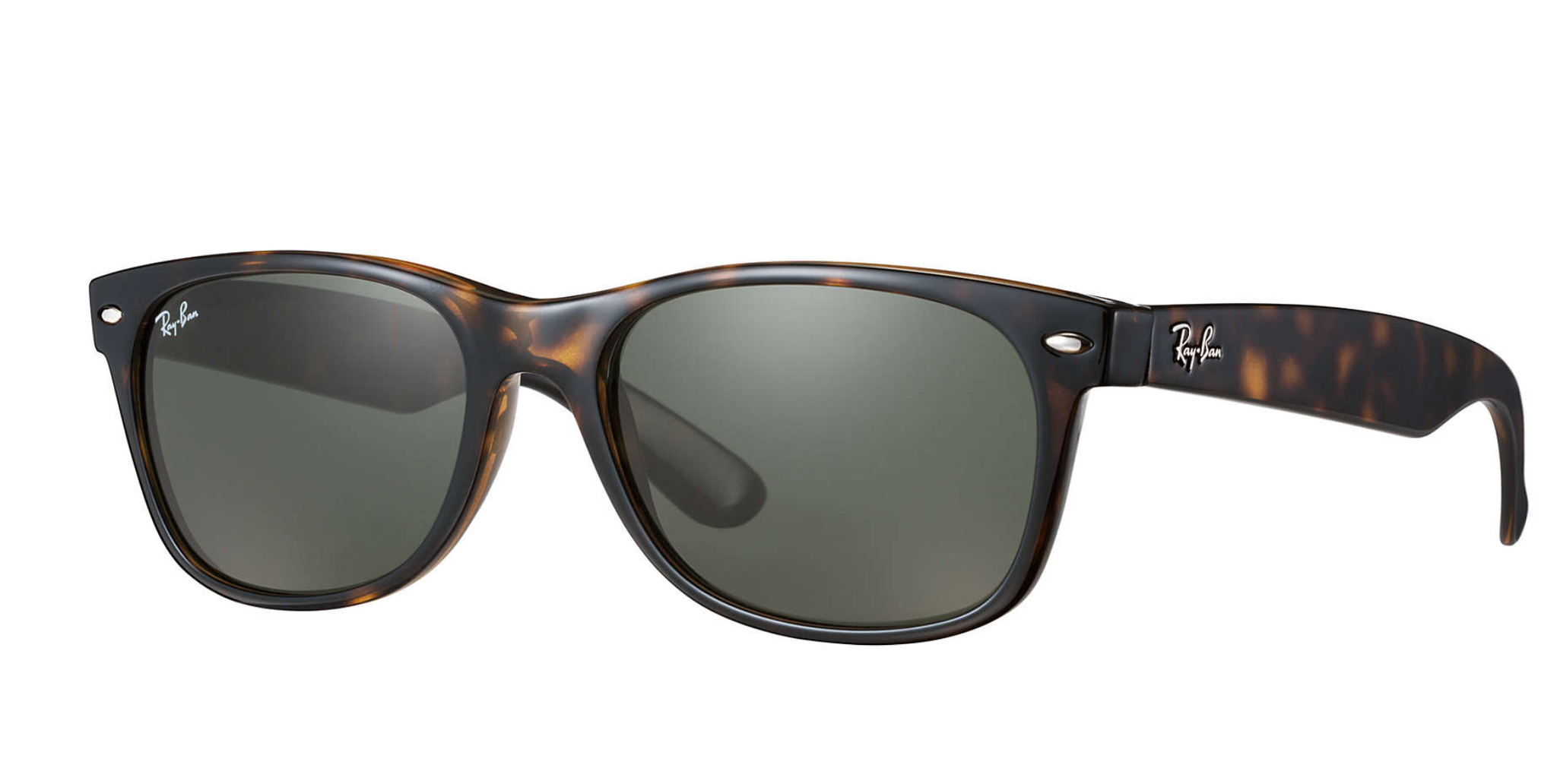 Ray-Ban New Wayfarer Tortoise Sunglasses RB2132 - Flight Sunglasses